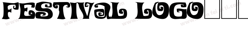 festival logo字体转换